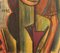 Dorlen Court, Mixed Media on Paper, Cubist Portrait of a Woman, 1971, Immagine 4