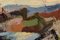 Gösta Falck, Svezia, olio su tela, Paesaggio astratto, anni '60, Immagine 3