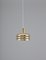 Mid-Century Swedish Pendants in Brass by Hans-Agne Jakobsson, Set of 2 2