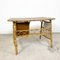 Vintage Rattan and Bamboo Desk, Image 12