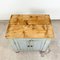 Small Industrial Painted Wooden Cupboard 10