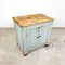 Small Industrial Painted Wooden Cupboard 2