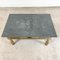 Antique French Coffee Table with Zinc Top, Image 4