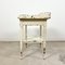 French Antique White Painted Side Table 5