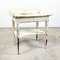 French Antique White Painted Side Table 6