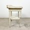 French Antique White Painted Side Table 3