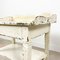 French Antique White Painted Side Table 8