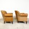 Sheep Leather Armchairs, Set of 2 2