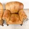 Fauteuils en Cuir de Mouton, Set de 2 11