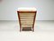 Solid Teak Armchair with Sheepskin Upholstery, 1960s 3