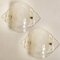 Murano Opal Clear Glass Sconces or Wall Lights from Kalmar, 1970s, Set of 2 10