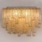 Large Clean Square Blown Light Fixture from Doria, 1960s, Image 4