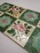 Mixed Glazed Rose Tiles by S.A. Produits Ceramiques De La Dyle, 1930s 3
