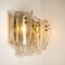 Large Massive Glass Wall Sconces in the Style of Kalmar, Set of 2 9
