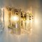 Large Massive Glass Wall Sconces in the Style of Kalmar, Set of 2 3