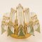 Venini Style Murano Glass and Brass Sconce, Italy 9