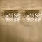 Light Fixtures in Nickel and Crystal Glass from Kinkeldey, 1970s, Set of 5, Image 3