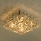 Light Fixtures in Nickel and Crystal Glass from Kinkeldey, 1970s, Set of 5, Image 9