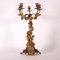 Gilded Bronze Candlestick, Image 3