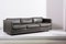 Sofa Set aus grauem Leder von Charles Pfister für Knoll, 1970er, 3er Set 5