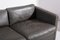 Sofa Set in Grey Leather by Charles Pfister for Knoll, USA, 1970s, Set of 3, Image 11