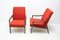 Mid-Century Eastern Bloc Armchairs by Jiří Jiroutek for Interiér Praha, Set of 2 7