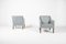 Danish Modern Club Chairs from Einar Larsen, 1950s, Set of 2 3