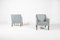 Danish Modern Club Chairs from Einar Larsen, 1950s, Set of 2, Image 3