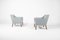 Danish Modern Club Chairs from Einar Larsen, 1950s, Set of 2, Image 2