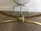 Neoclassical Style French Brass Coffee Table with Dolphins Heads and Mirror Top from Maison Jansen, 1940s 7