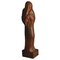 Saint Genevieve Skulptur aus Holz von Otto Bülow, Dänemark, 1940er 1