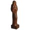 Saint Genevieve Wooden Sculpture by Otto Bülow, Denmark, 1940s, Image 1