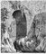 Luigi Rossini - Veduta del ponte antico ... - Acquaforte - 1825, Immagine 1