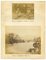 Vistas antiguas del estrecho de Magallanes - Impresión vintage - década de 1880, Imagen 1
