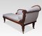 Rosewood Framed Scroll Arm Chaise Lounge in the style of Wm Trotter 5