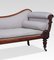 Chaise longue con cornice rettangolare in palissandro nello stile di Wm Trotter, Immagine 3