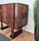 Art Deco Mid-Century Regency Italian Walnut Burl Dry Bar or Cabinet, 1930s 9