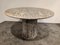 Tavolo rotondo vintage in granito, anni '70, Immagine 12