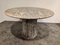 Vintage Round Granite Center Table, 1970s 12