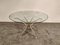 Vintage Lucite and Brass Dining Table, 1980s 3