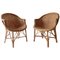 Rattan Chairs, 1960s, Set of 2, Image 1