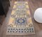 Tapis Oushak Vintage Fait Main en Laine, Turquie 1