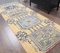 Tapis Oushak Vintage Fait Main en Laine, Turquie 7