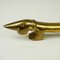 Mid-Century Austrian Golden Brass Dachshund Letter Opener 7