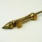 Mid-Century Austrian Golden Brass Dachshund Letter Opener 12