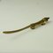 Mid-Century Austrian Golden Brass Dachshund Letter Opener 5