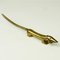 Mid-Century Austrian Golden Brass Dachshund Letter Opener 4