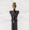 Tall Late Victorian Oversized Ebonised Mahogany Floor Lamp, Image 3