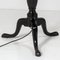 Tall Late Victorian Oversized Ebonised Mahogany Floor Lamp, Image 8