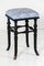 Ebonised Piano Stool from Henry Brooks & Co., 1880s, Image 1